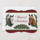 Mare-y Kerstmis Feestdagenkaart (Voorkant)