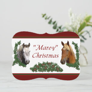 Mare-y Kerstmis Feestdagenkaart