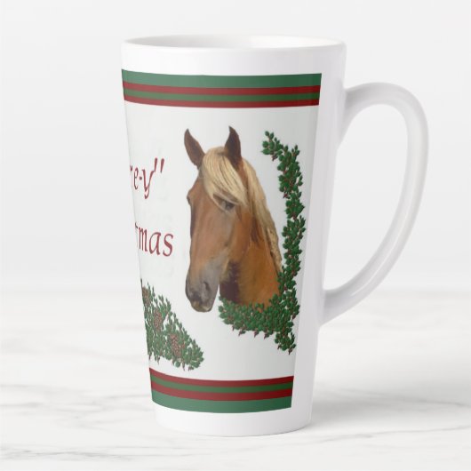 Mare-y Kerstmis Latte Mok (Rechts)