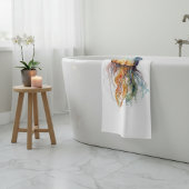 Marée arc-en-ciel Méduse : Aquarelle