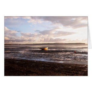 MARÉE BASSE AU COUCHER DU SOLEIL