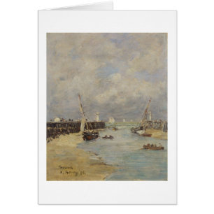 Marée basse chez Trouville, 1895 (huile sur le