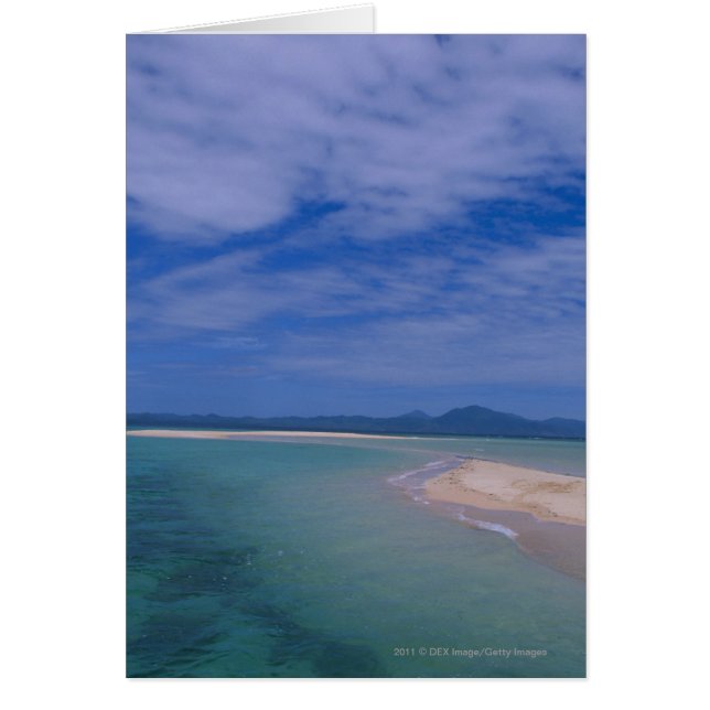 Marée basse sur la plage (Devant)