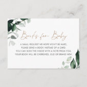 MAREE Greenery Books for Baby Insert Kaart (Voorkant)