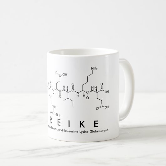 Mareike nom peptide mug (Devant droit)