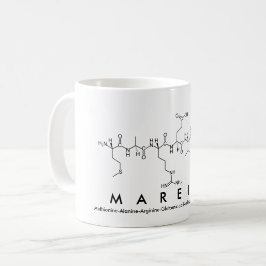 Mareike nom peptide mug (Devant gauche)