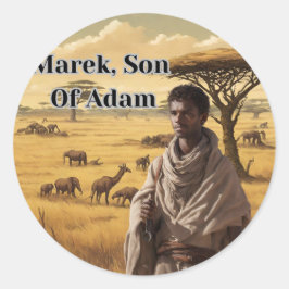 Marek, zoon van Adam stickers