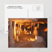Marengo Cave, Indiana Briefkaart (Voorkant / Achterkant)