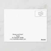 Mares et Foies Carte postale Art original (Dos)