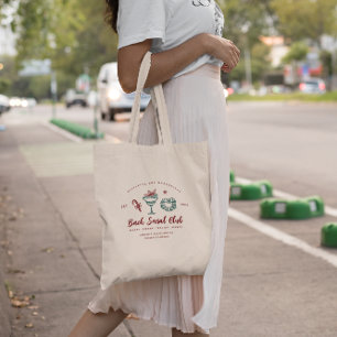 Maretak en Margaritas   Kerst Bachelorette Tote Bag