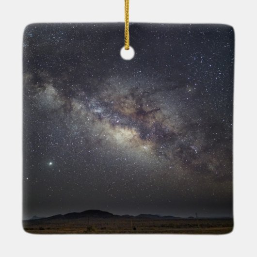 Marfa Milky Way Keramisch Ornament (Achterkant)