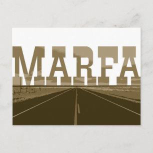 Marfa Texas Briefkaart