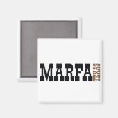 Marfa Texas Magneet (Voorkant / Achterkant)