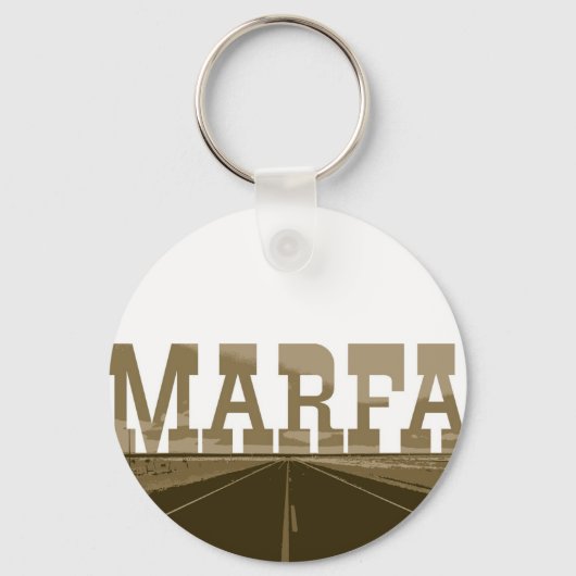 Marfa Texas Sleutelhanger (Voorkant)