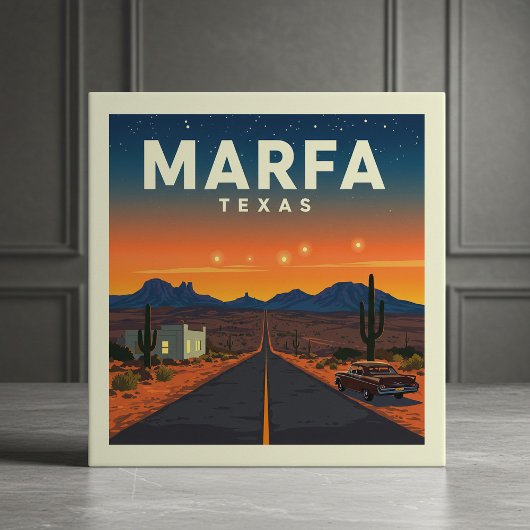 Marfa Texas Tegeltje