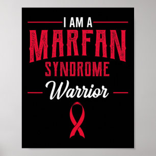 Marfan-syndroom krijger MFS Genetische stoornis be Poster