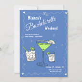 Marg & Matrimony Bachelorette Weekend Route Kaart (Voorkant)