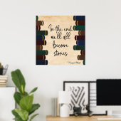 Margaret Atwood Quote Poster (Thuiskantoor)