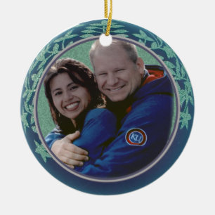 Margaret en Derick orn Keramisch Ornament
