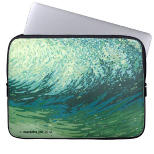 Margaret Juul - Aangepast, gedrukt laptophoes Laptop Sleeve