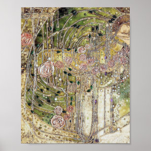 Margaret Macdonald - De slaapprinses Poster