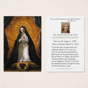 Margaret Mary Alacoque Sacré-Coeur Prière funérair