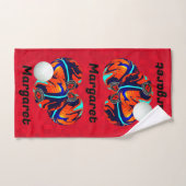 Margaret Nom Sur Les Pelouses Rouges, Serviette À  (Serviette à main)