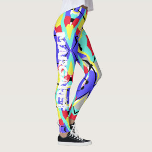 Margaret Pastel Couleurs Vibes positives Leggings