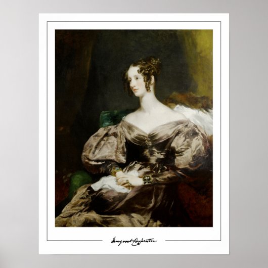 Margaret Sarah Carpenter Zedign Art Poster #5 (Voorkant)