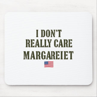 Margaret Statement Sticker van het T-shirt Muismat