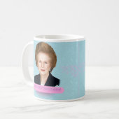 Margaret Thatcher Historische Mok (Voorkant links)
