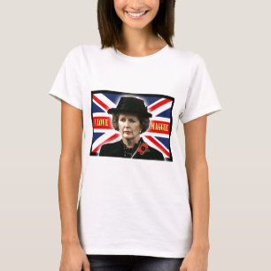 Margaret Thatcher I Love Maggie T-shirt
