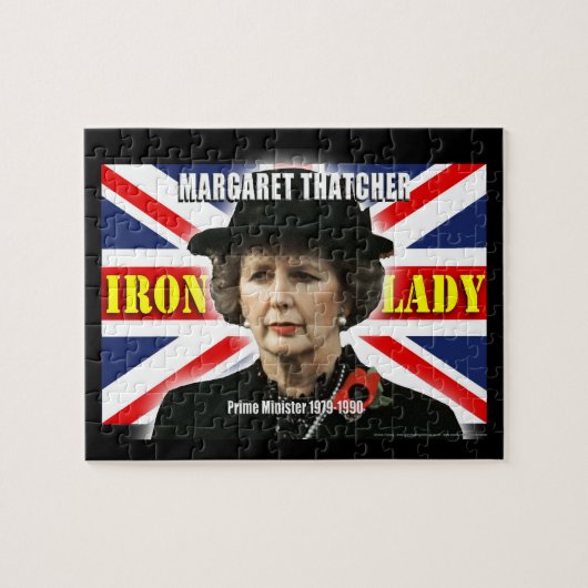 Margaret Thatcher minister-president Legpuzzel (Horizontaal)