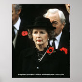 Margaret Thatcher minister-president Poster (Voorkant)