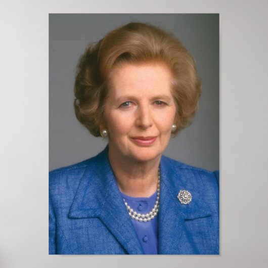 Margaret Thatcher Poster (Voorkant)