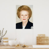 Margaret Thatcher The Iron Lady Poster (Keuken)