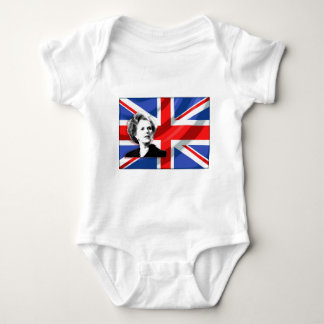 Margaret Thatcher Union Jack Romper