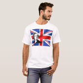 Margaret Thatcher Union Jack T-shirt (Voorkant volledig)