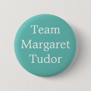Margaret Tudor, koningin van Schotland Ronde Button 5,7 Cm