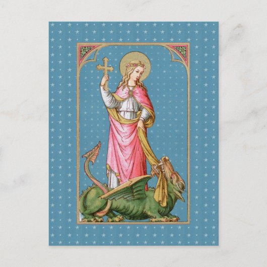 Margaret van Antioch (SAU 038) Briefkaart (Voorkant)