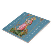 Margaret van Antioch (SAU 038) Tegeltje (Zijkant)