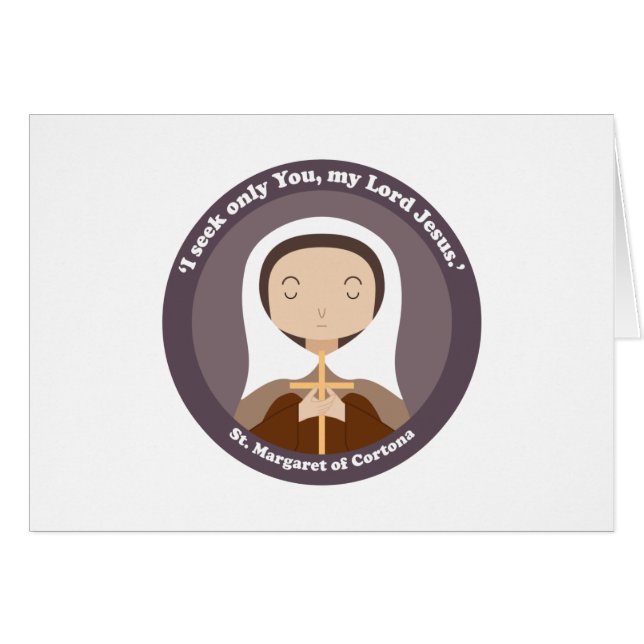 Margaret van Cortona (Voorkant Horizontaal)