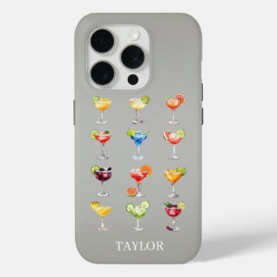 Margarita Anyone met monogram iPhone 15 Pro Case