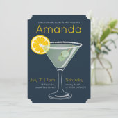 Margarita Bachelorette Party Invitation (Debout devant)