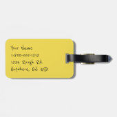 Margarita Bagagelabel (Achterkant horizontaal)