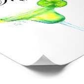 Margarita Bar Poster (Hoek)