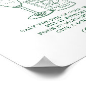 Margarita Bar Poster (Hoek)