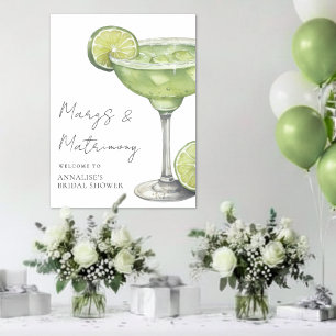 Margarita Bruidsfeest Welkom Bord Poster