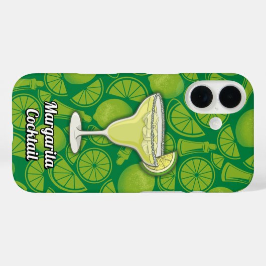 Margarita Case-Mate iPhone Case (Achterkant (horizontaal))