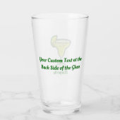 Margarita Cocktail Glas (Achterkant)